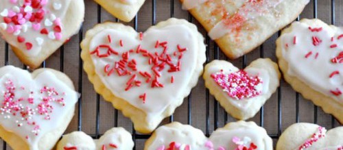 Творожное печенье ко дню Святого Валентина